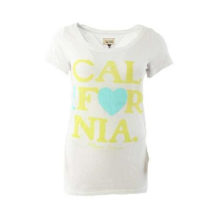 Tommy Hilfiger T-shirt , Wit , Dames , Maat: M