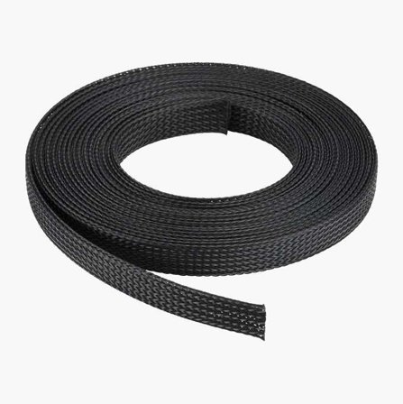 Kabelstrumpa flätad 12 mm