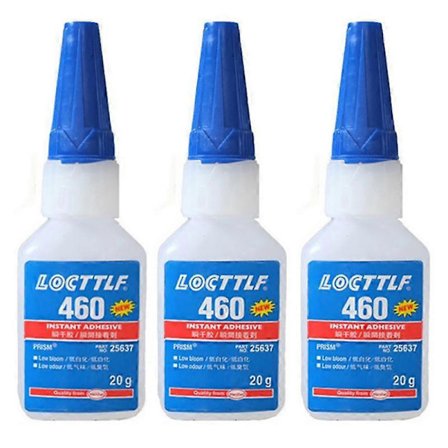 Leqin 460 Lim Ikke-hvitnende Transparent Høyfast Hurtiglim Klebrig Metall Plast Gummi Lær Øretelefon Sko