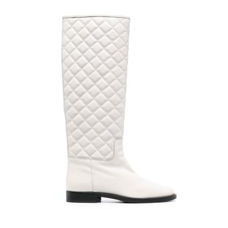 Via Roma 15, Over-knee Boots Wit, Dames, Maat:40 EU