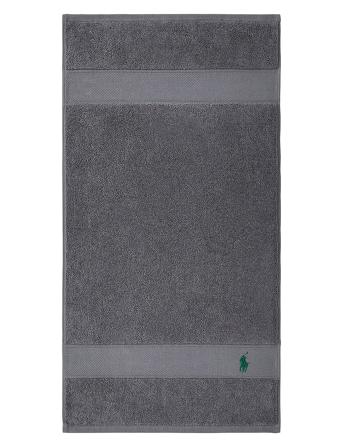 Poloplay Guest Towel Home Textiles Bathroom Textiles Towels & Bath Towels Guest Towels Grey Ralph Lauren Home