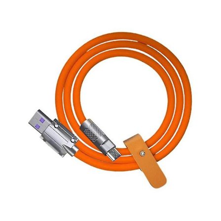 120w 6a Super Snabbladdning Usb C Laddningskabel Usb Typ-c Laddning+dataöverföring 2-i-1 Mobiltelefon