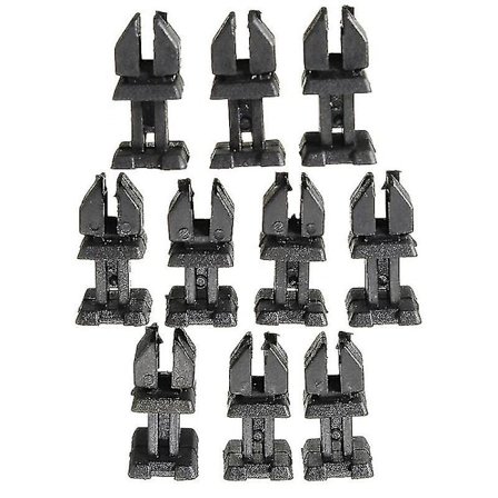 100 st/set dörrpanelklämma fästklämmor för W124 R129 W140 W202