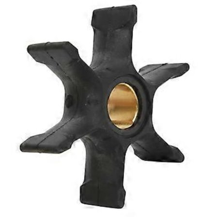 Vattenpump Impeller 6 Blad 0396725 Ersättning för Johnson Evinrude OMC BRP 40‐70HK Utombordare