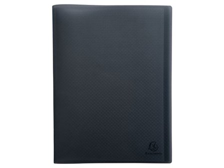 EXACOMPTA Demobok recycled 40 fickor svart - Lyreco - Kontorsmaterial - Pärmar och register - Demopärmar och demoböcker