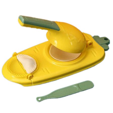 2-in-1 Dumpling-muotti - Keltainen/Vihreä Keltainen