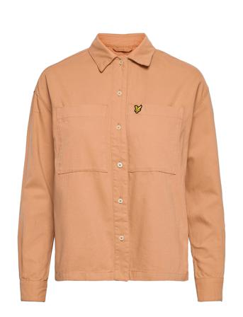 Cotton Canvas Shirt Cream Lyle & Scott