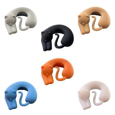 12 st Dryckmarkörer Djur Vinberlocker Silikon Glasmarkörer för Champagneglas Vinglas