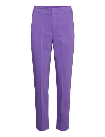 Zellaiw Flat Pant Purple InWear