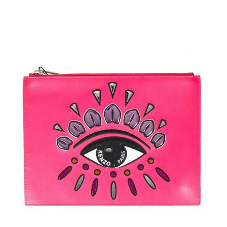 Kenzo Clutch rosa, Dam Kuvertväskor, Dam, Storlek: ONE SIZE