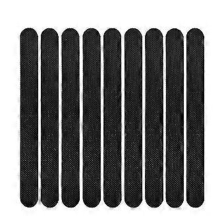 24-pack halkskyddstejpklistermärken för badkar, dusch, badmatta, halkskyddstejp, säkerhetsbad, dusch, halkskyddstejp - Svart