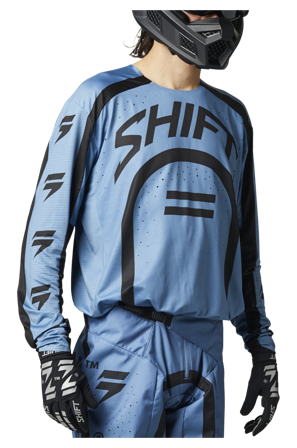 Crossshirt Shift Black Label Curv Blau/Schwarz L