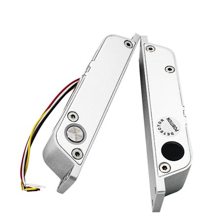 Elektrisk døråbner 4 ledninger Dc12v elektronisk lås til trædøre Lron døråbner