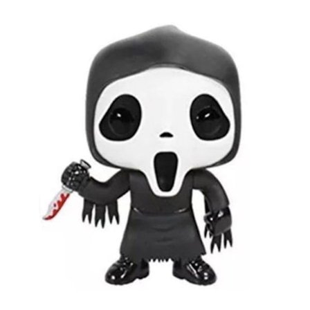 Ghostface Figur - Söt samlarmodell Dockdekoration Funko Pop Leksak Dekoration Present till fans