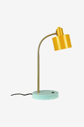 Dyberg Larsen - Ocean pöytävalaisin - Keltainen - Pöytävalaisimet - - Homeroom