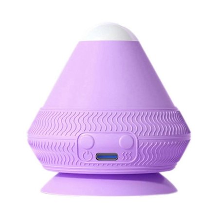 Monterbar elektrisk massasjeball med sugekopp Rygg Skuldermassasjeball med sugekopp for smertelindring