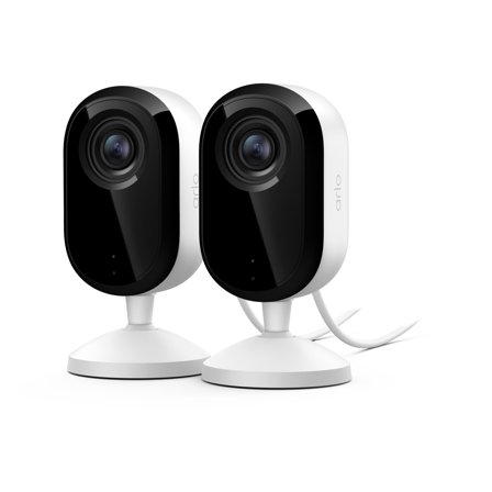 Arlo Essential 3 Indoor HD Security Camera 2-P - 2-pack Arlo Essential 3 HD inomhusövervakningskamera