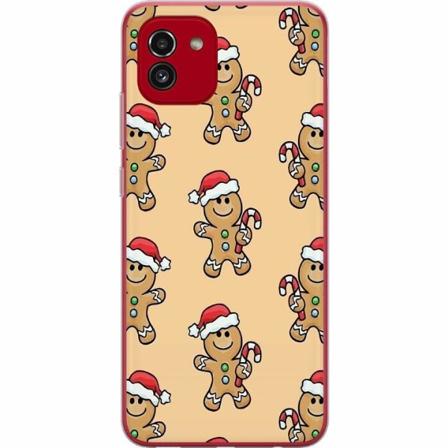 Samsung Galaxy A03 Genomskinligt Skal Christmas
