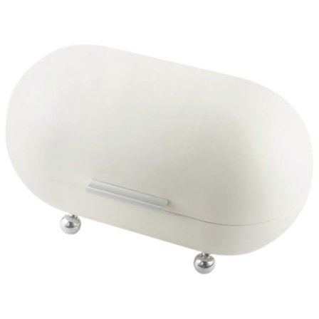 Brödlåda för köksbänk i metall, hushållsförvaring för diverse