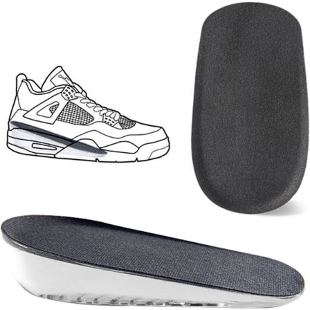 Korkolaput, Geeli-korkotyyny, 1 Pari 2.5CM Pehmeä Silikoni Akilles