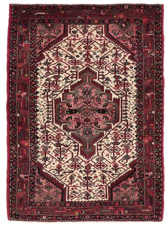 Asadabad Vloerkleed 110X155 Wol, Perzië