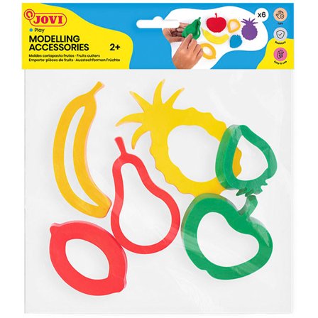 Clay molds Fruits Pack of 6