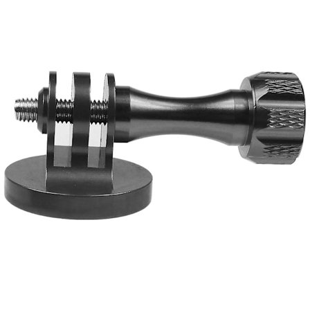 För Gopro stativfäste adapter 1/4 gängadapter CNC aluminiumlegering för Go Pro Hero 9 8 7 6 5 4 3+ actionkamera tillbehör(Svart set)