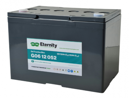 Eternity G0612052 Förbrukningsbatteri 12V, 60 Ah, Elfördelning & strömförsörjning