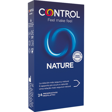 Control New Nature 2.0 24 Pezzi Preservativi Naturali Sicuri