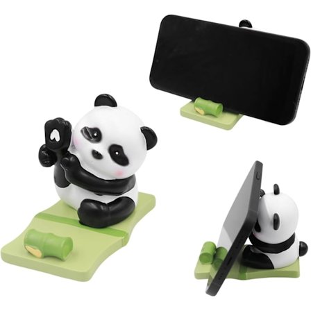 Unik søt mobiltelefonholder bilholder kul morsom 3D tegneserie katt kanin dyredesign mobiltelefon nettbrett stativ for skrivebord