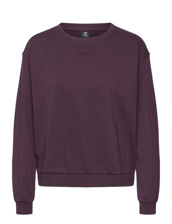 Hmlmt Dhyani Sweatshirt Sport Sport Clothing Sport Sweat-shirts & Hoodies Sport Sweat-shirts Purple Hummel