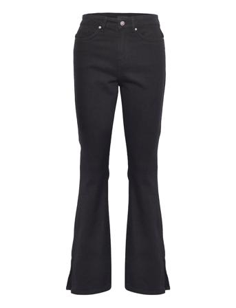 Vmselma Hr S Flare Slit Jn Gu140 Ga Leveälahkeiset Farkut Musta Vero Moda