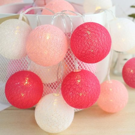 Moniväriset LED-pallovalot, kovera laajakulmainen lamppu kirkkaampaan valaistukseen, USB- tai paristokäyttöinen, täydellinen koristeelliseen käyttöön 