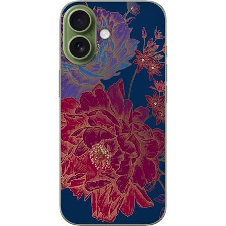 Kompatibel Mobilcover til Apple iPhone 17 Blomster
