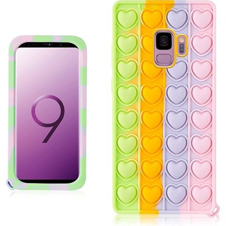 Trendy Sjov Samsung Galaxy S9 Cover, Silikon Æstetisk Tegneserie Sjov Sød Cool Kawaii Fidget Unik Stilfuld Designer Sjov Cover Cases Til Drenge Piger