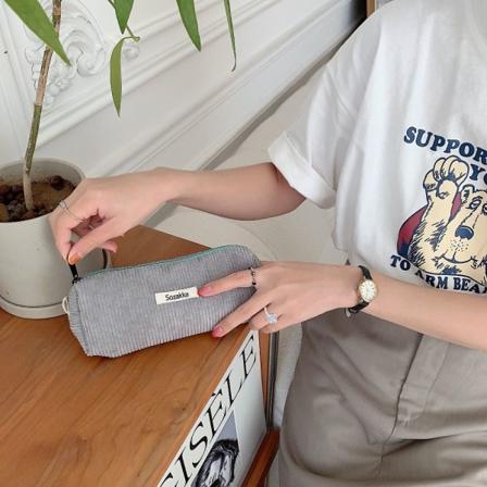 Makeup Handbags Organizer Lompakkopussi GREY - varastossa gray