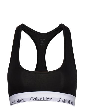 Bralette Lingerie Bras & Tops Soft Bras Tank Top Bras Sort Calvin Klein