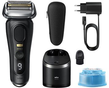 Braun Series 9 - 9560cc System wet dry - Vattentät rakapparat med 6-i-1 SmartCare-center
