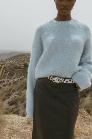 Premium Selection Ceinture en cuir - Ceintures - Dotted - Small/Medium