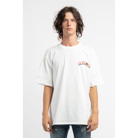 Barrow T-shirt Hvid, Herre T-shirts, Størrelse: L