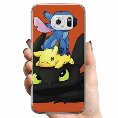 Samsung Galaxy S6 Edge Tpu Mobilskal Lilo And Stitch