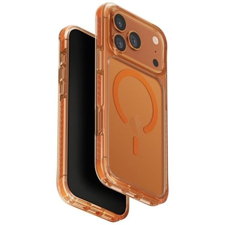 Uniq Combat Magclick-opladningsetui til iPhone 17 Pro Max - Orange