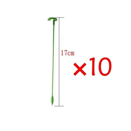 10 stk Plantestøttestang Blomster Plantepæle 17CM10STK