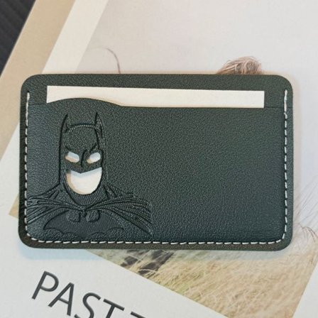Kreativt Bat ID-kortholder Personlig PU-læderkortholder
