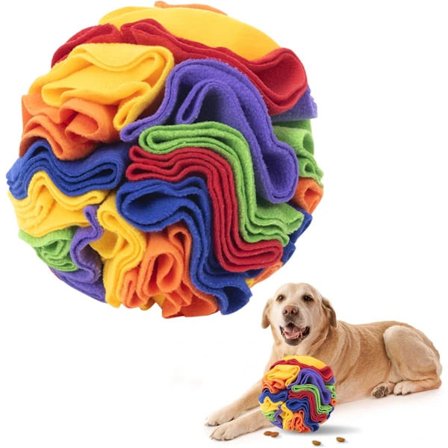【PP】Snusemåtte til hunde, interaktiv hundebold, hundepuslespil