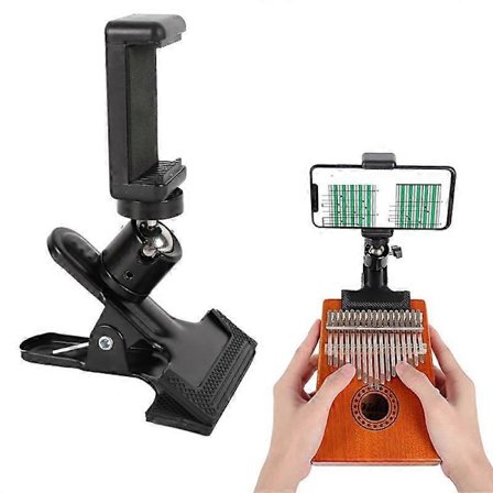 Fitness Telefonhållare Klämma för Träningsmaskiner, Kompatibel med Concept 2 Roddmaskin, 100% Ny (Mobiltelefonklämma)