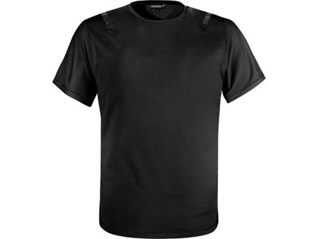 FRISTADS T-shirt funktion 7520 svart XS - Lyreco - Arbetskläder - Arbetströjor - T-shirts