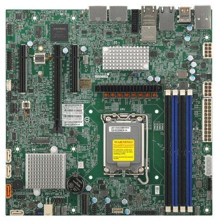 SUPERMICRO Mainboard X14SAZ-TLN4F micro-ATX Sockel 1851 Single