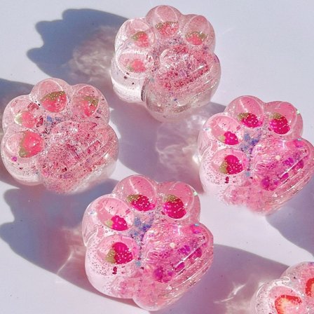 Söt gelé katt tass klämma musik Fidget Toy