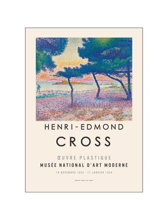 Henri-Edmond-Exhibition-Print Home Decoration Posters & Frames Posters Botanical Multi/mønstret PSTR Studio